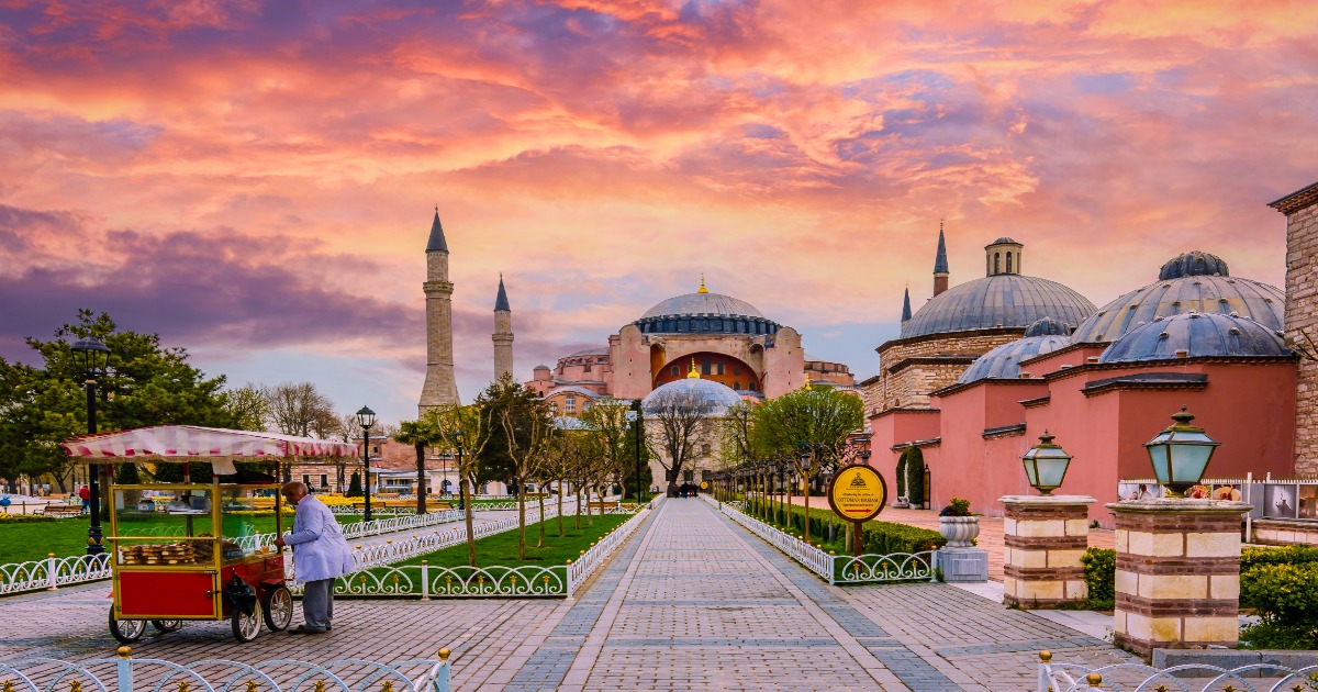 Hagia Sophia and Istanbul historic landmarks